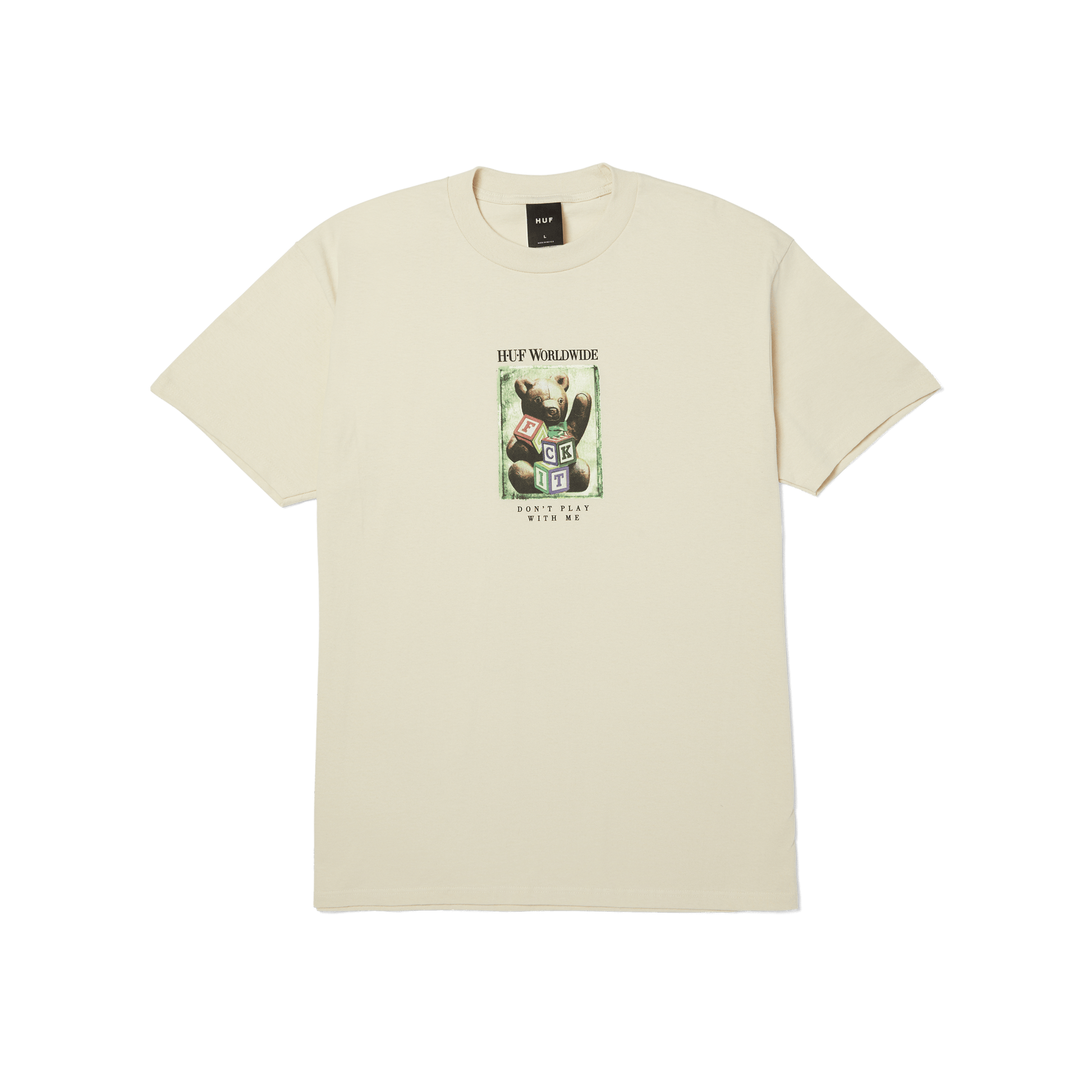 Huf Gift Bear T-Shirt Bleach