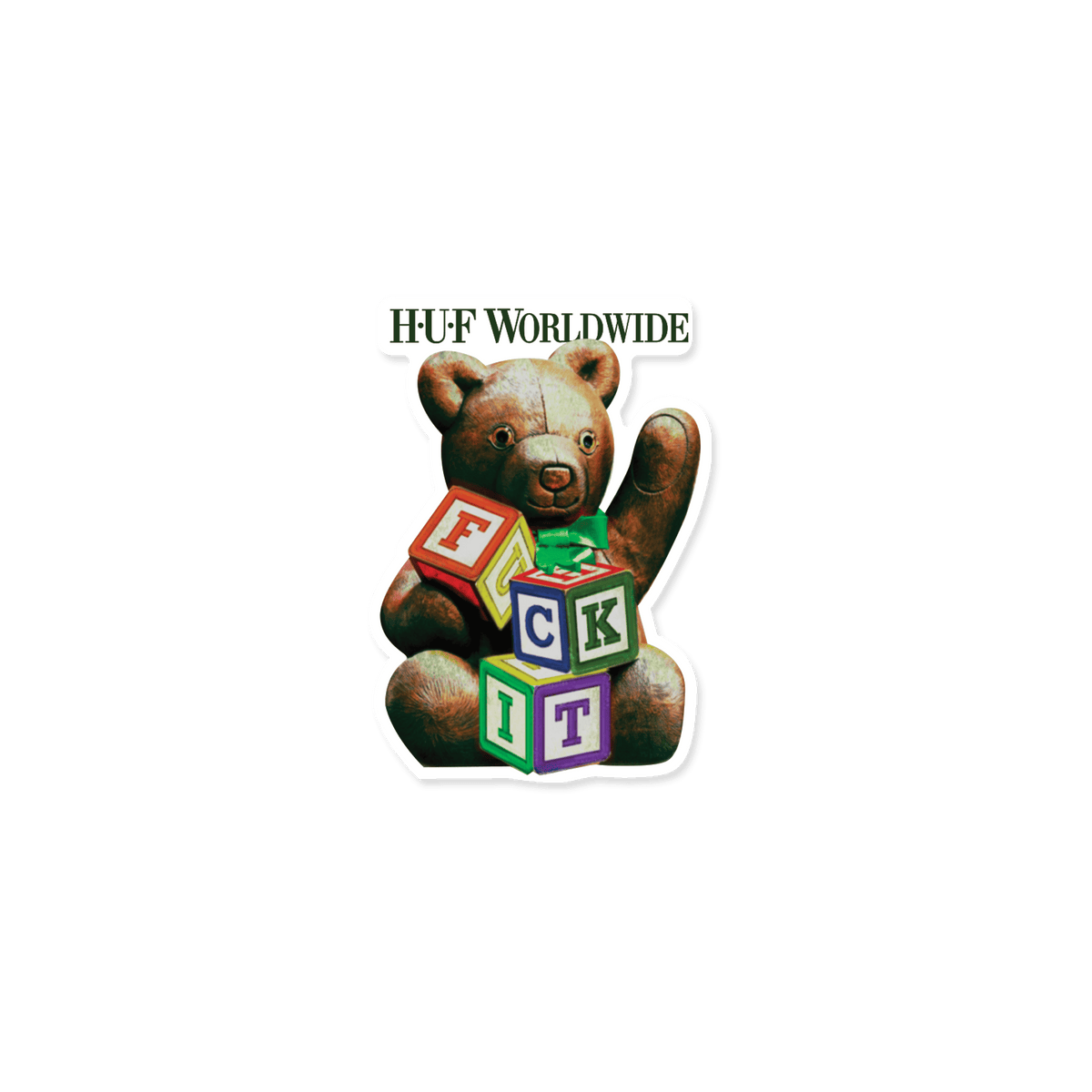 Gift Bear Sticker - Multi