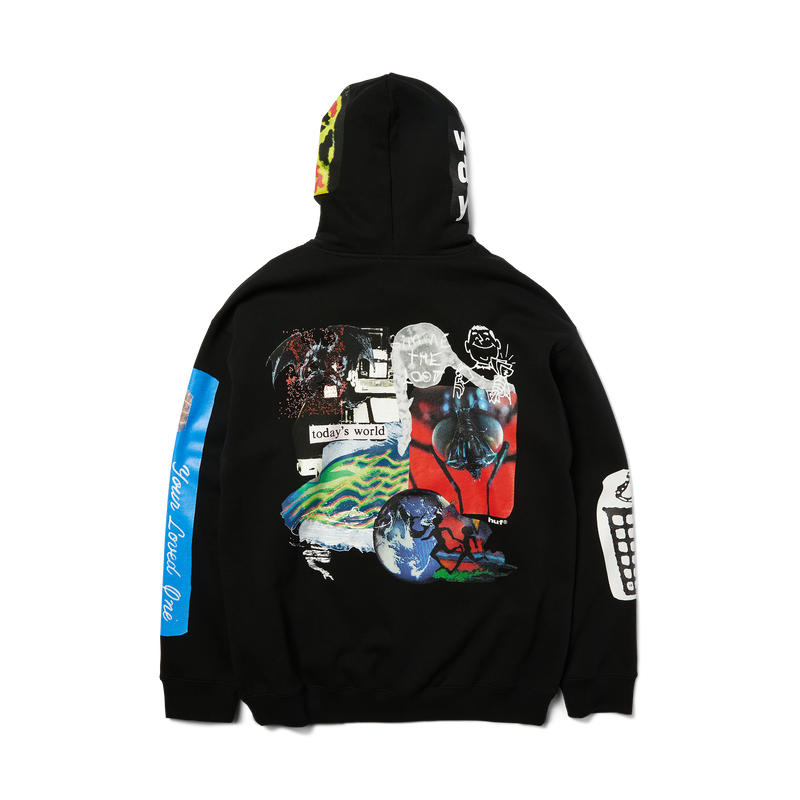 Huf Gimme The Loot Pullover Hoodie Black