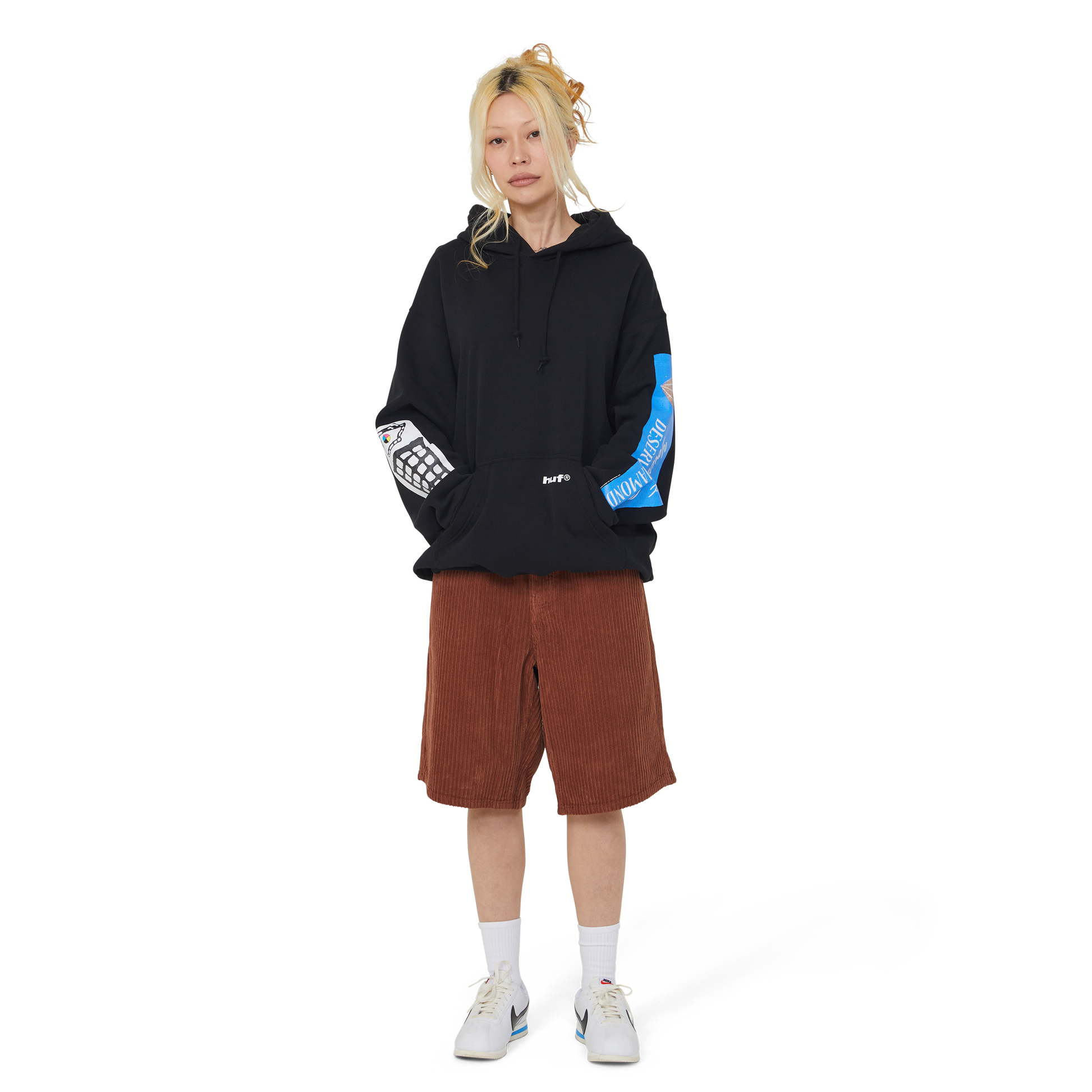Huf Gimme The Loot Pullover Hoodie Black