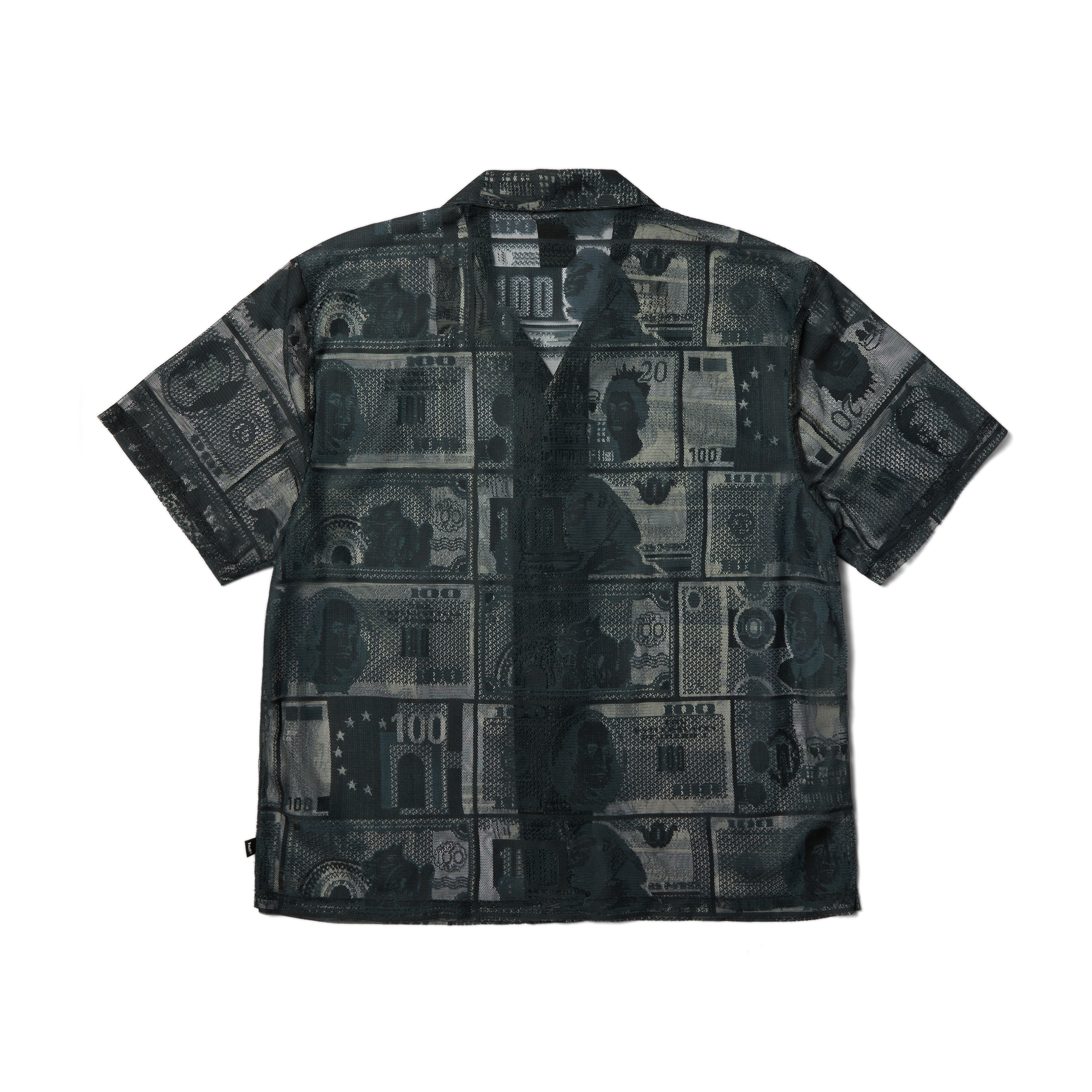 Huf Global Currency Lace Shirt Black