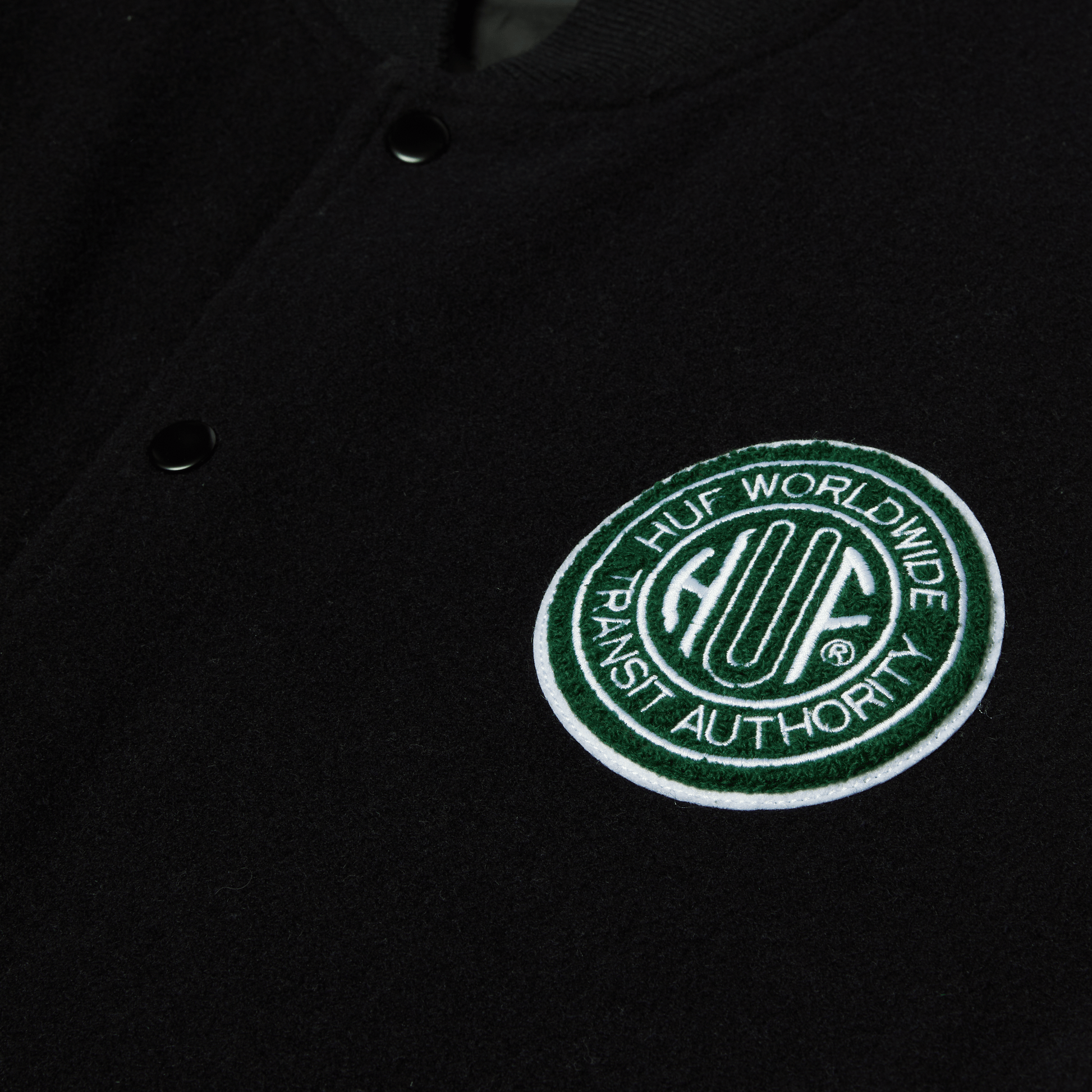 HUF Global Transit Varsity Jacket Navy