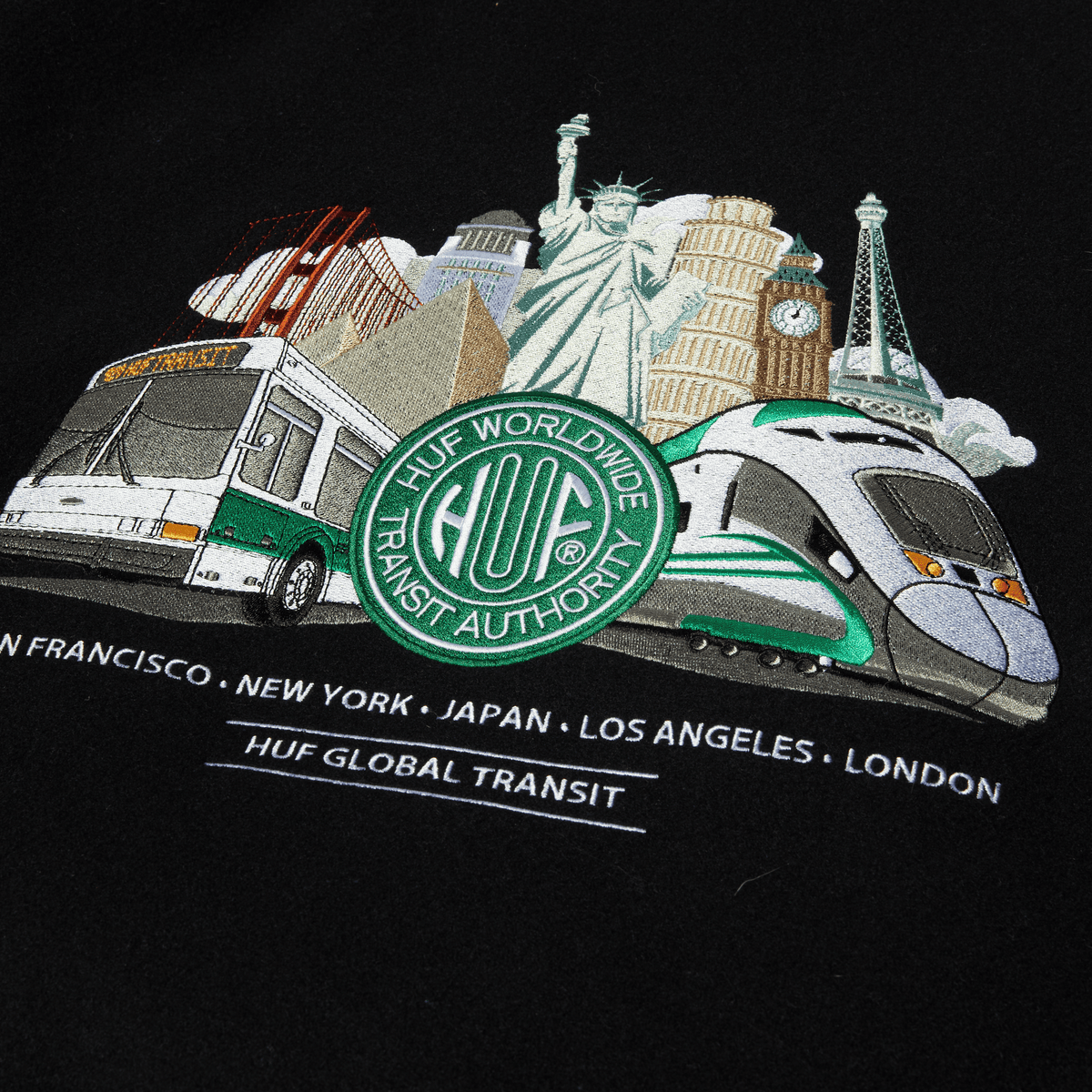 HUF Global Transit Varsity Jacket