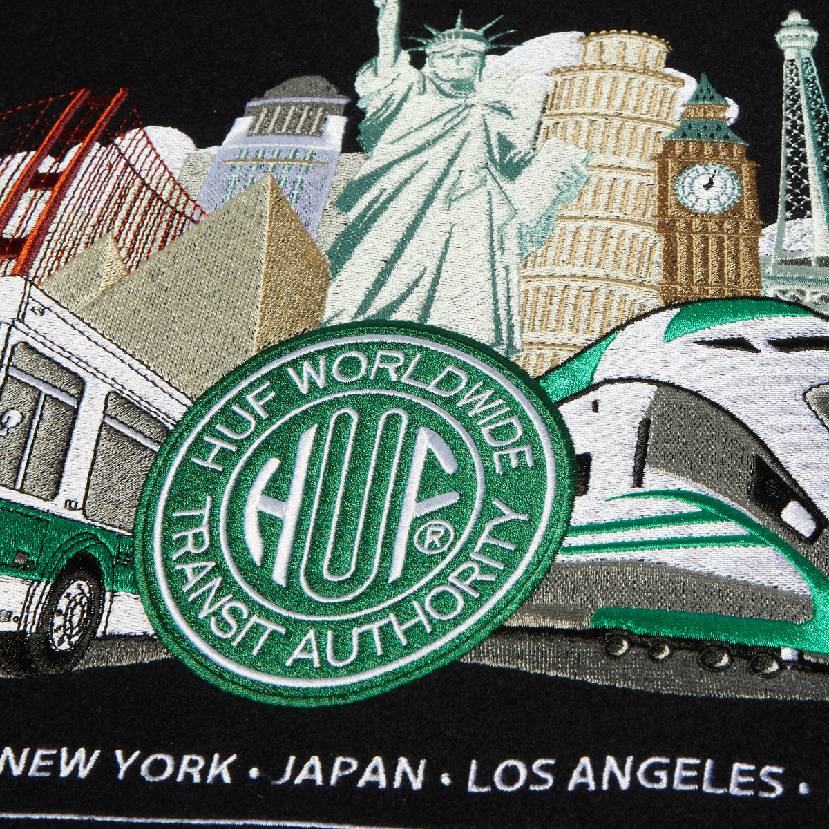 HUF Global Transit Varsity Jacket