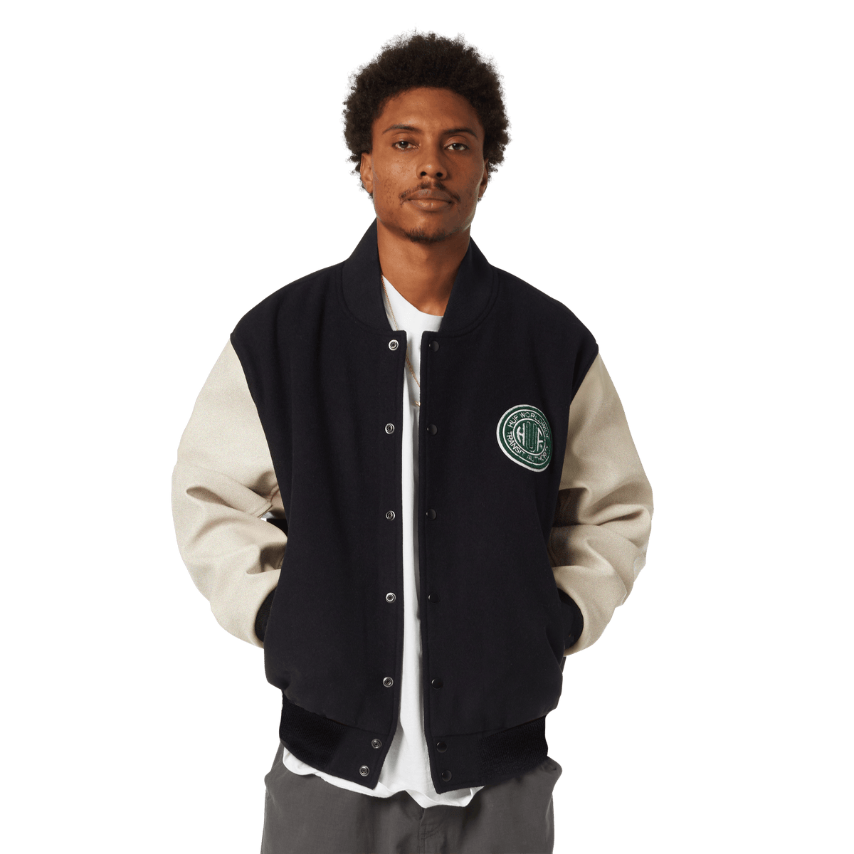 HUF Global Transit Varsity Jacket