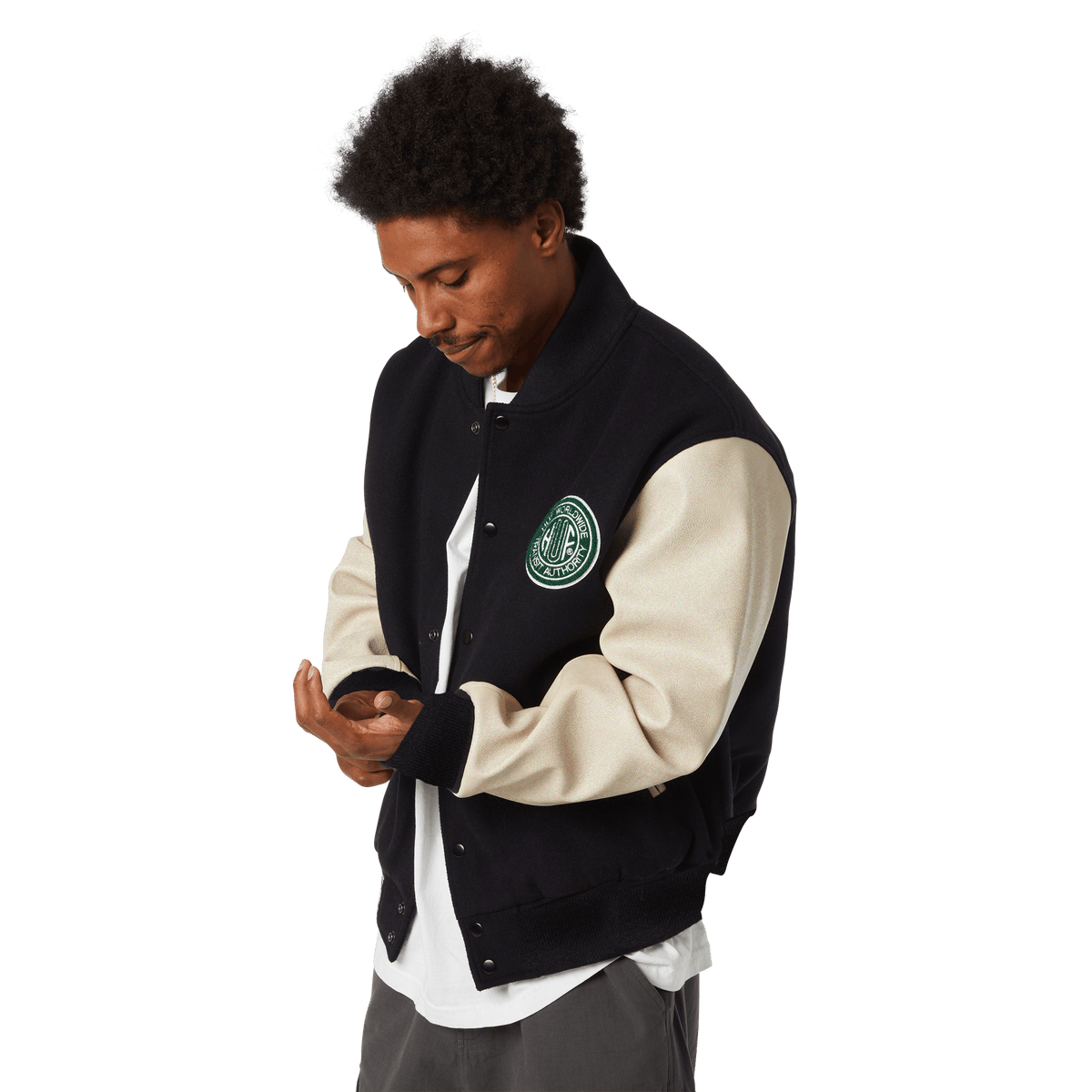 HUF Global Transit Varsity Jacket