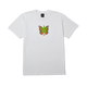 Huf Green Budderfly T-Shirt White