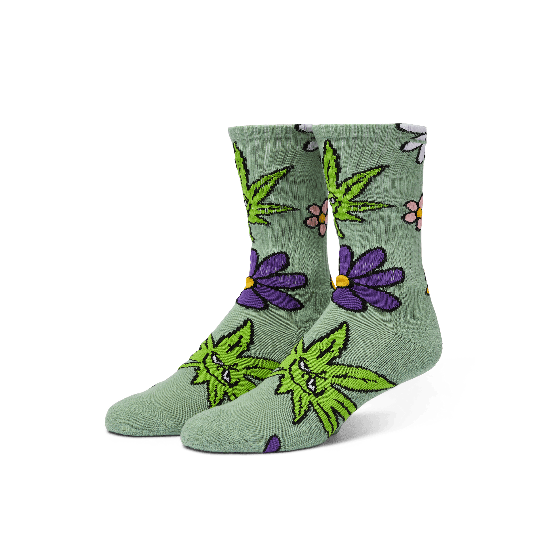 Huf Green Buddy Allergies Sock Basil