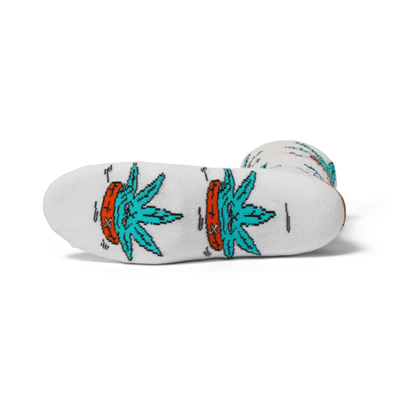 Green Buddy Floatie Crew Sock