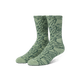 Green Buddy Pattern Sock Green