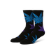 Huf Green Buddy Star Sign Sock Black