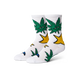 Huf Green Buddy Star Sign Sock White