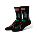 HUF Green Buddy Tourist Sock Black