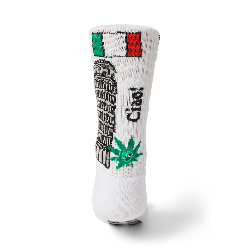 HUF Green Buddy Tourist Sock White