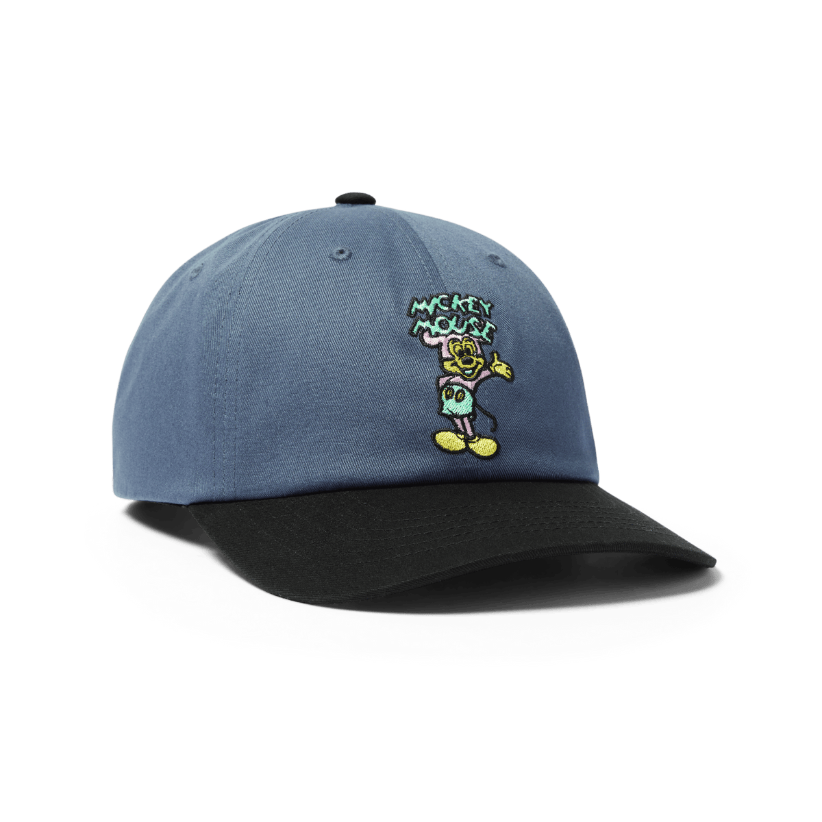 Disney Huf Mickey Greetings Snapback Ht00960 - Charcoal
