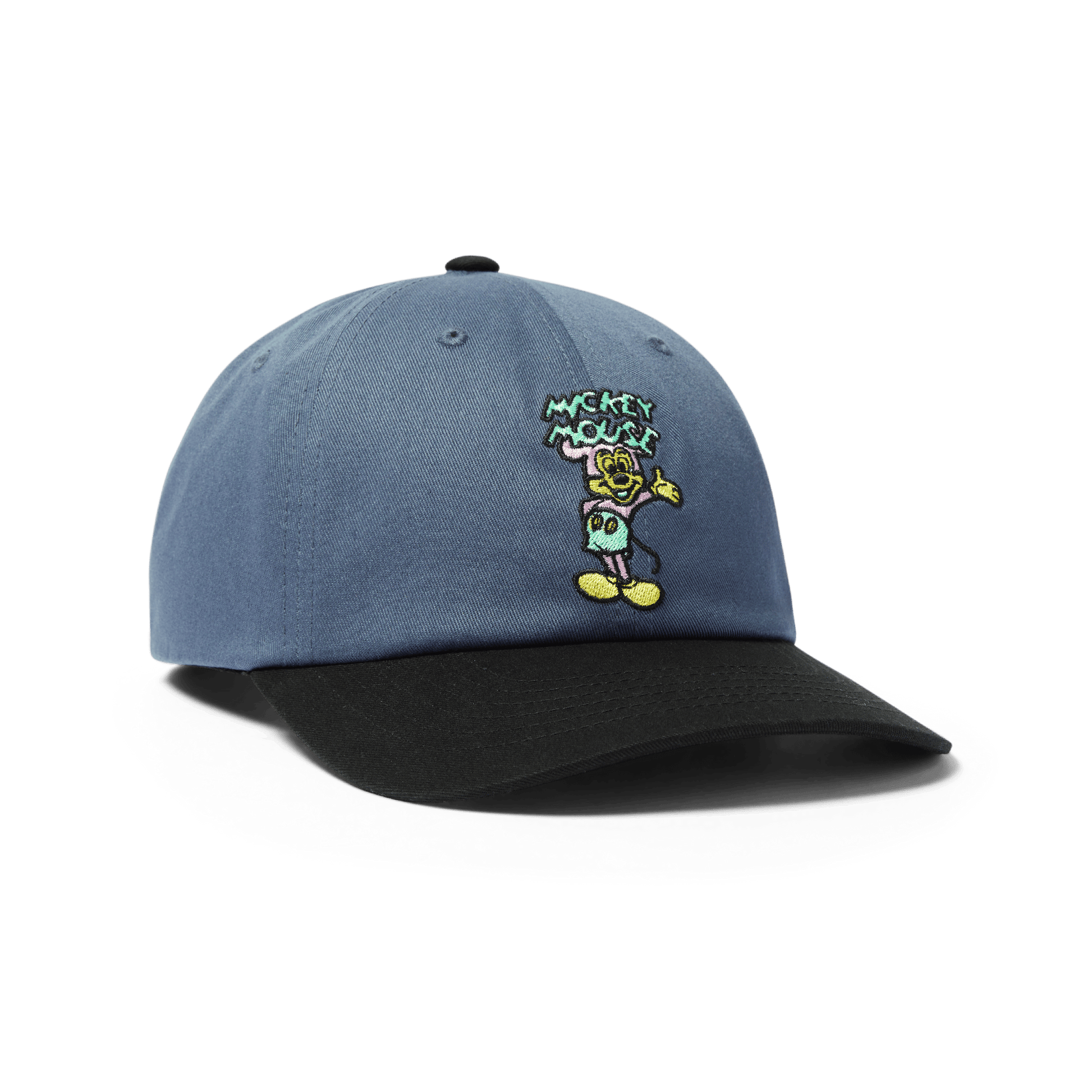 HUF Disney | HUF Mickey Greetings Snapback Hat Charcoal