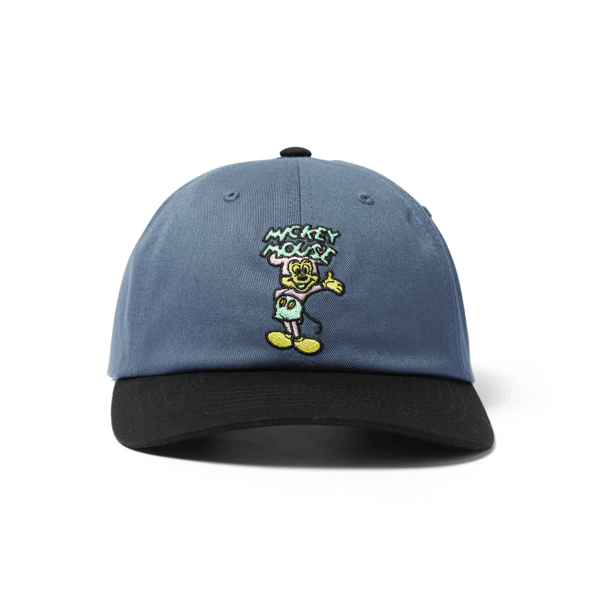 HUF Disney | HUF Mickey Greetings Snapback Hat Charcoal