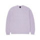 Huf Grid Crewneck Sweater Dust Purple