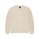 Huf Grid Crewneck Sweater Natural