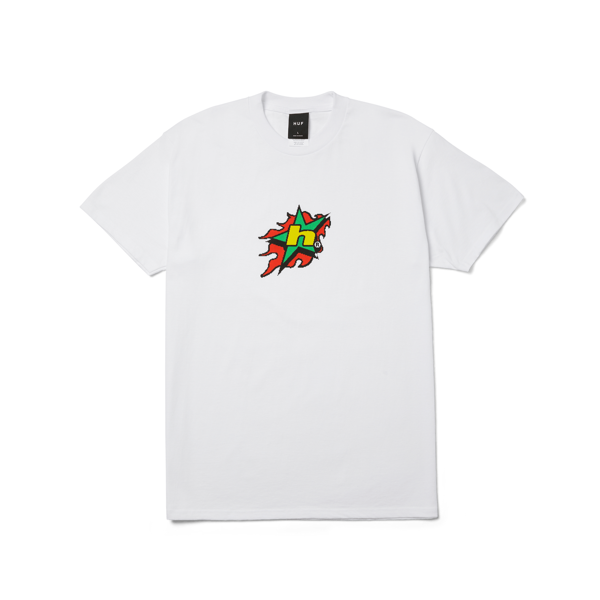 Huf H Bit T-Shirt White