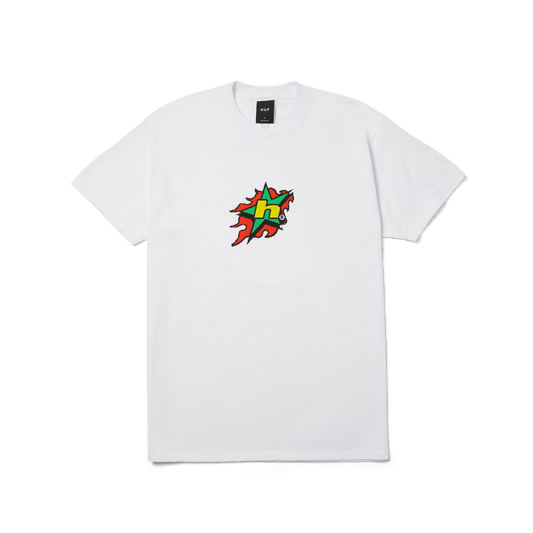 Huf H Bit T-Shirt White