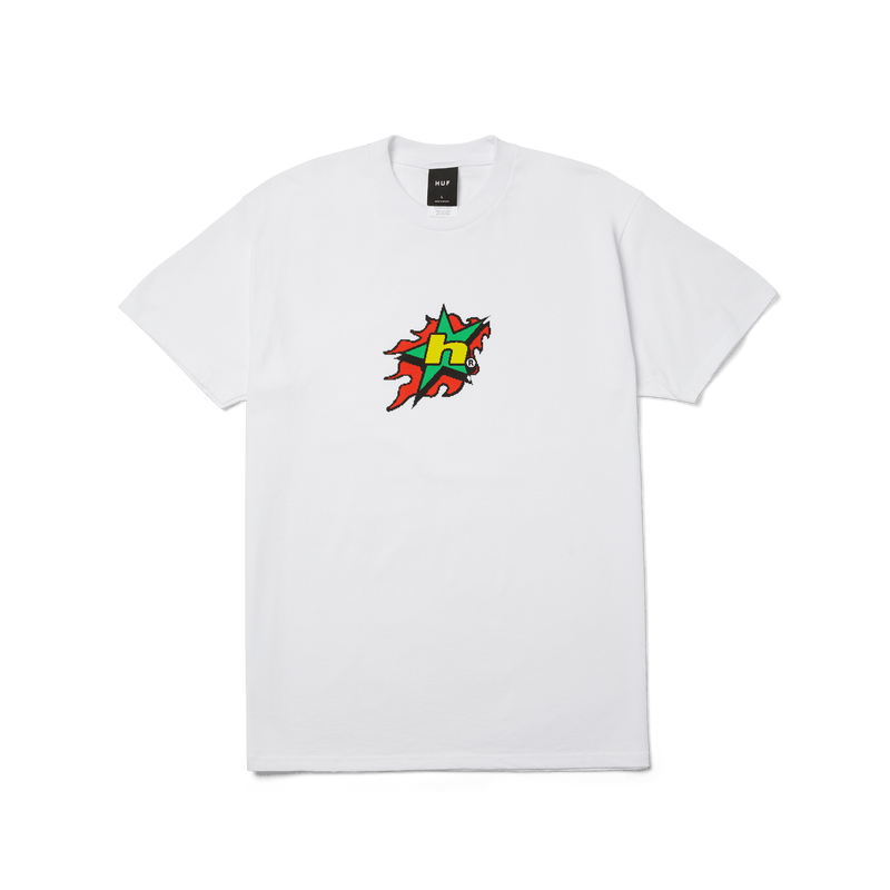 Huf H Bit T-Shirt White