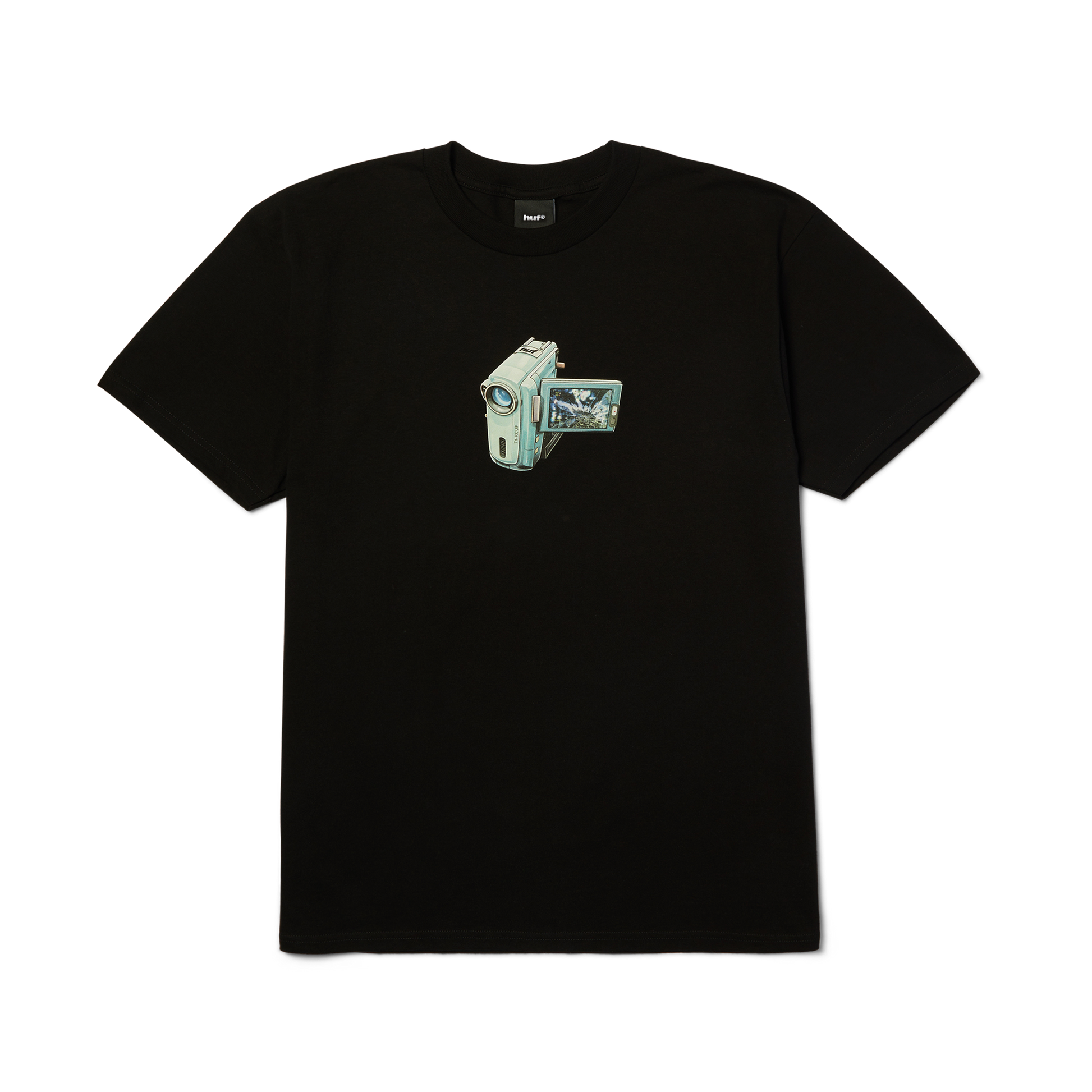 Huf H Cam T-Shirt Black