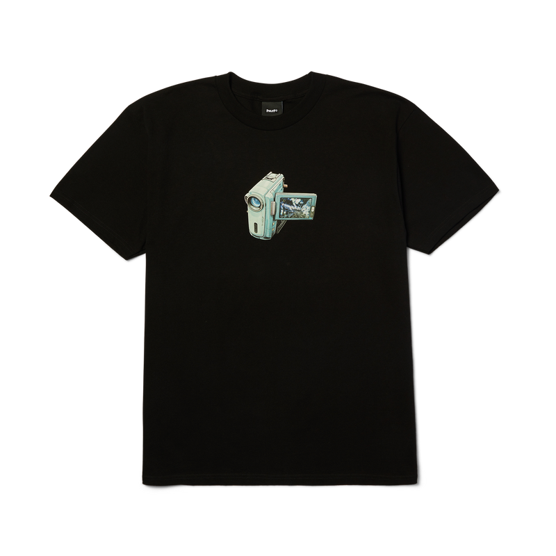 Huf H Cam T-Shirt Black