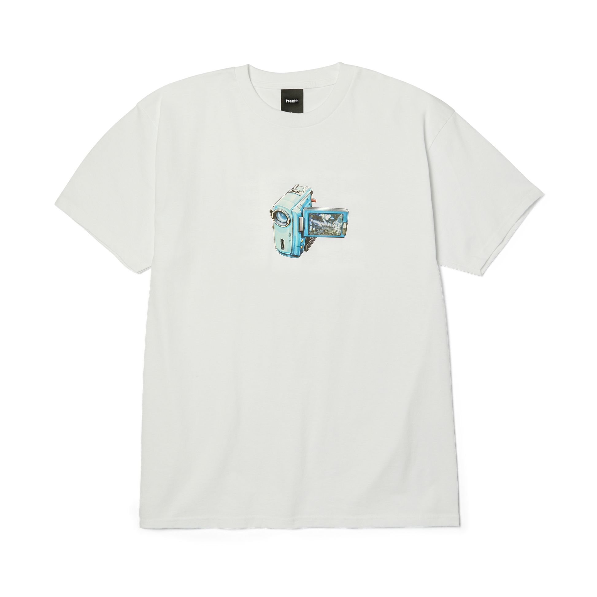 Huf H Cam T-Shirt White