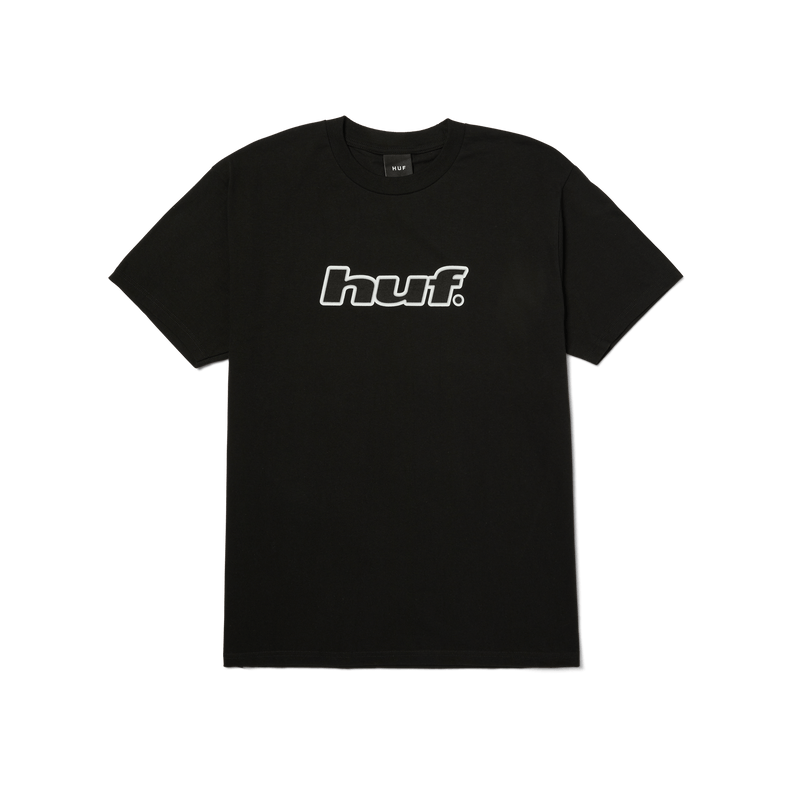 Huf H Dot T-Shirt Black