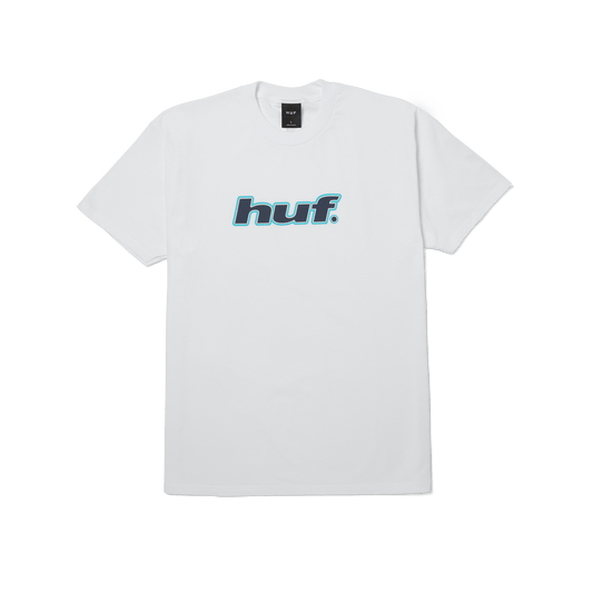 Huf H Dot T-Shirt White