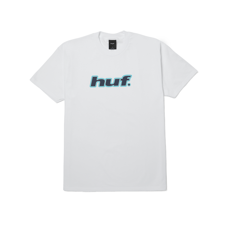 Huf H Dot T-Shirt White