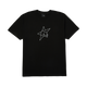 Huf H Star Astral T-Shirt Black