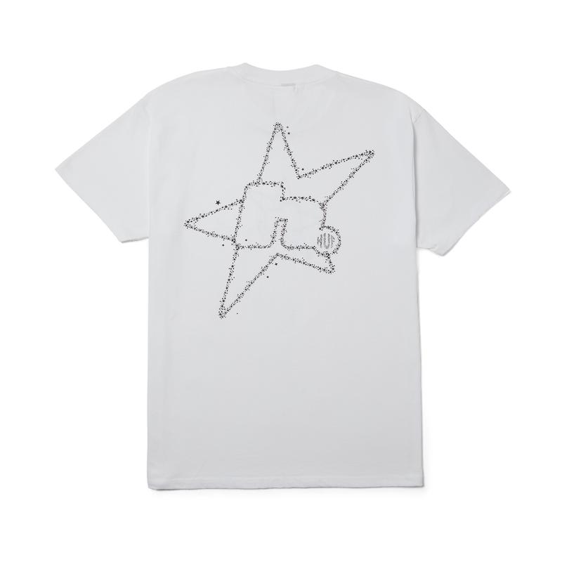 Huf H Star Astral T-Shirt White