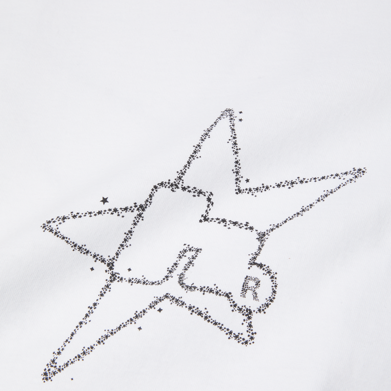 Huf H Star Astral T-Shirt White