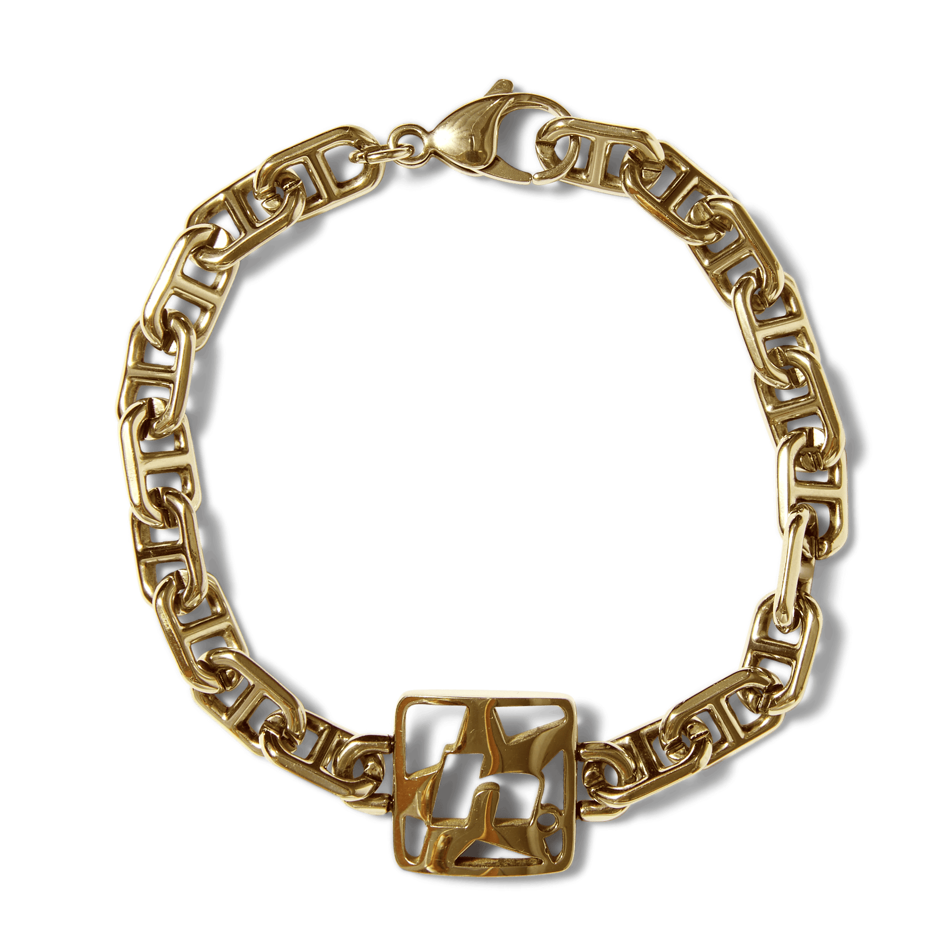 Huf H Star Bracelet Gold