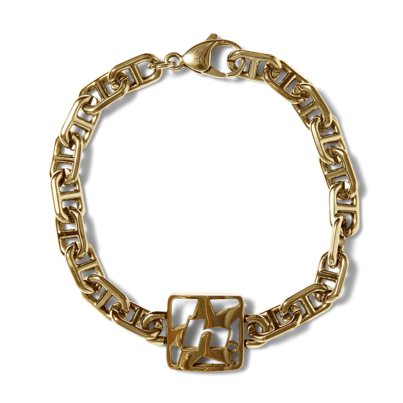 Huf H Star Bracelet Gold