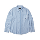 Huf H Star Long Sleeve Plaid Shirt Light Blue