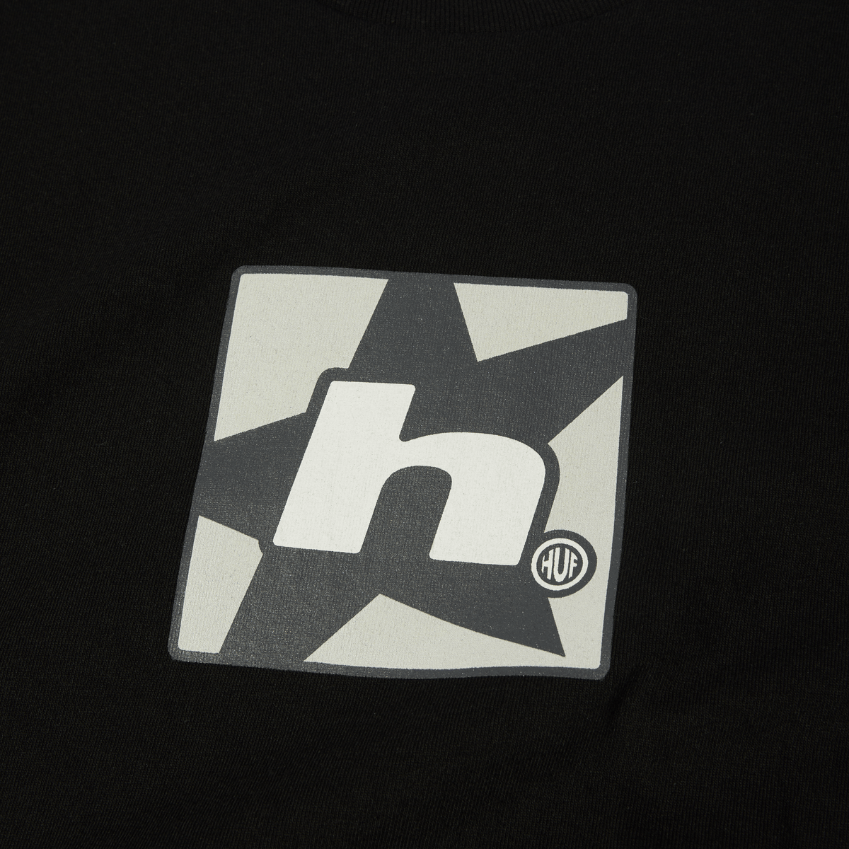 Huf H Star Multi Long Sleeve T-Shirt Black