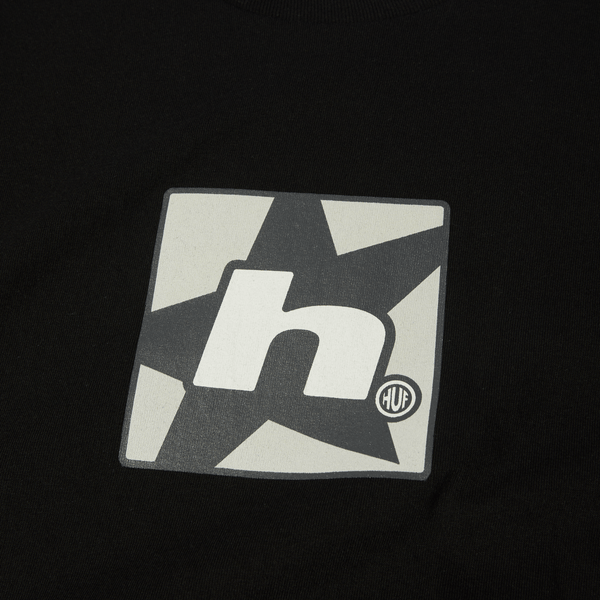 Huf H Star Multi Long Sleeve T-Shirt Black