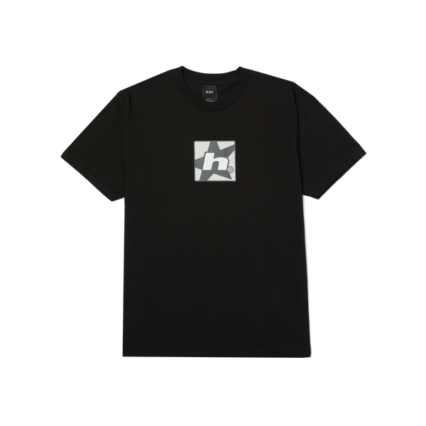 Huf H Star Multi T-Shirt Black