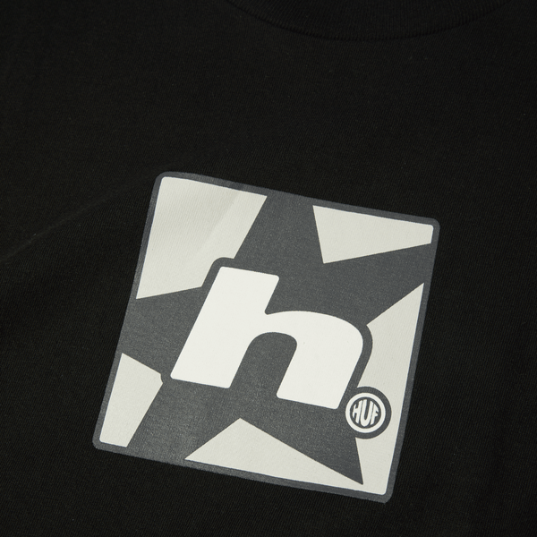 Huf H Star Multi T-Shirt Black