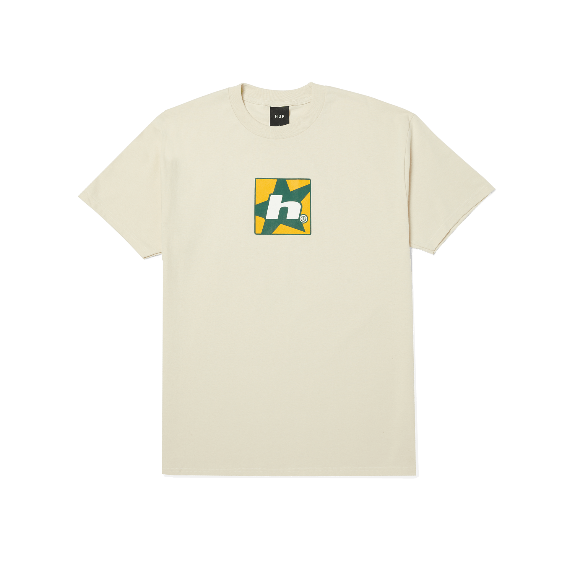 Huf H Star Multi T-Shirt Bleach