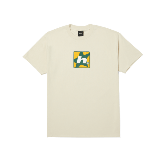 Huf H Star Multi T-Shirt Bleach