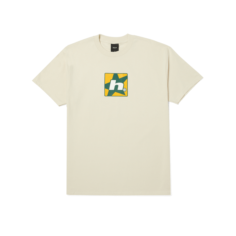 Huf H Star Multi T-Shirt Bleach