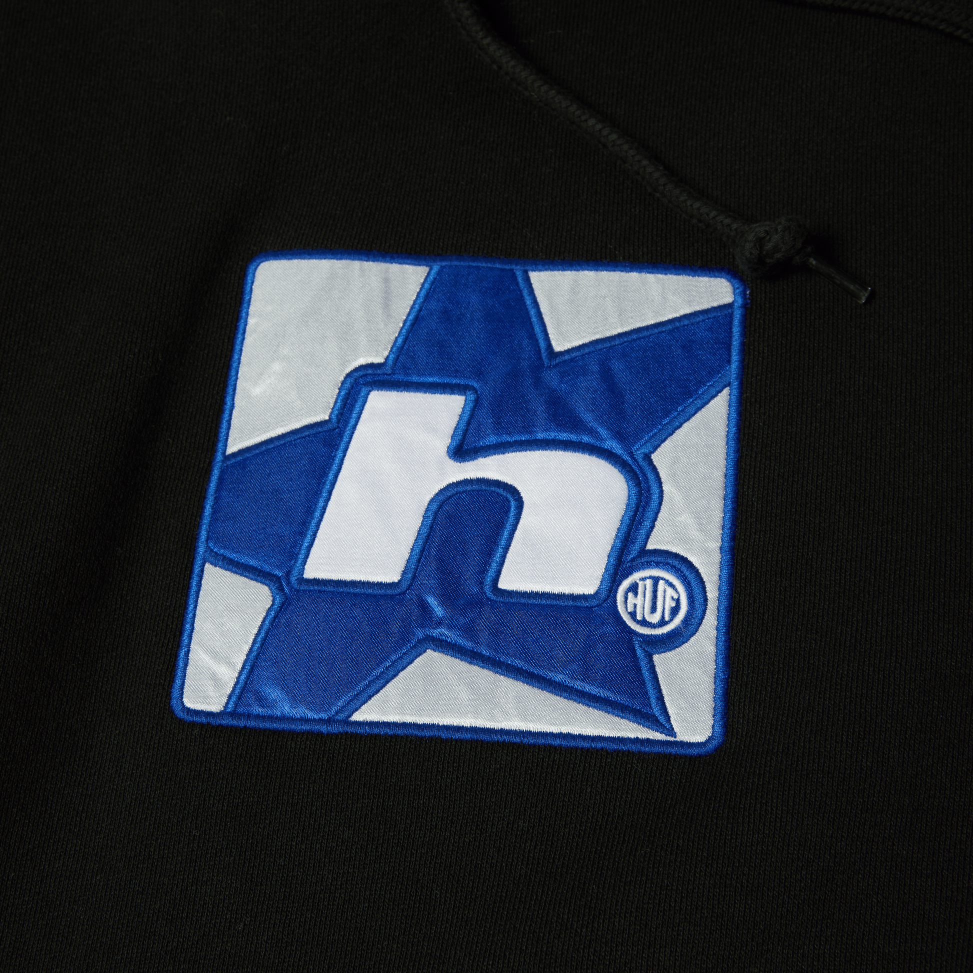 Huf H Star Pullover Hoodie Black