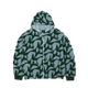 Huf H Star Repeat High Pile Jacket Ice Blue