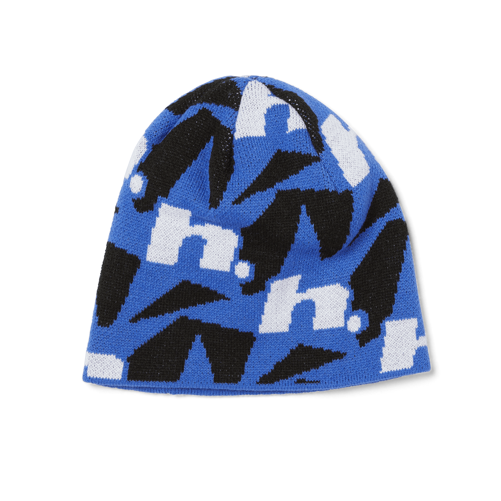 Huf H Star Repeat Skull Beanie Royal Blue