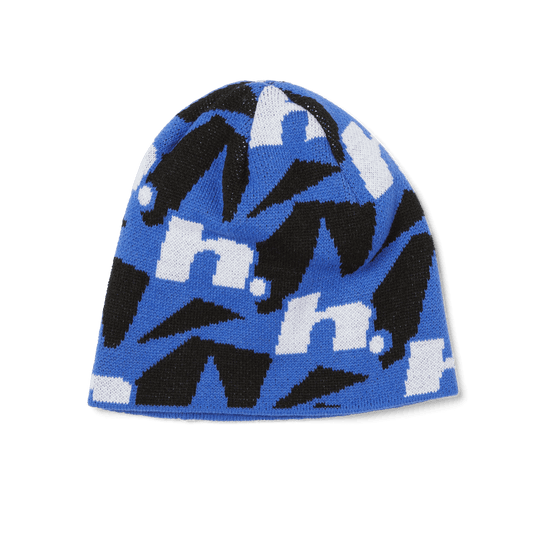 Huf H Star Repeat Skull Beanie Royal Blue