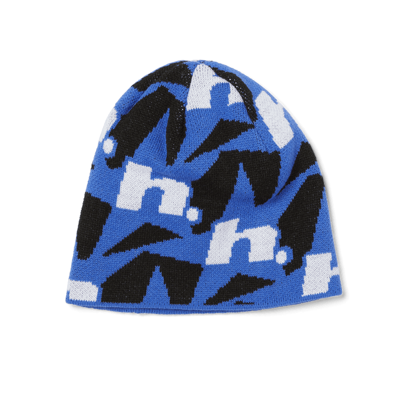 Huf H Star Repeat Skull Beanie Royal Blue